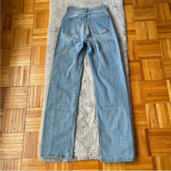 DJERF AVENUE straight leg high waisted size 25 - Picture 4 of 9